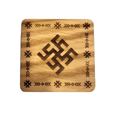 Paliktnis no koka "Ugunskrusts"