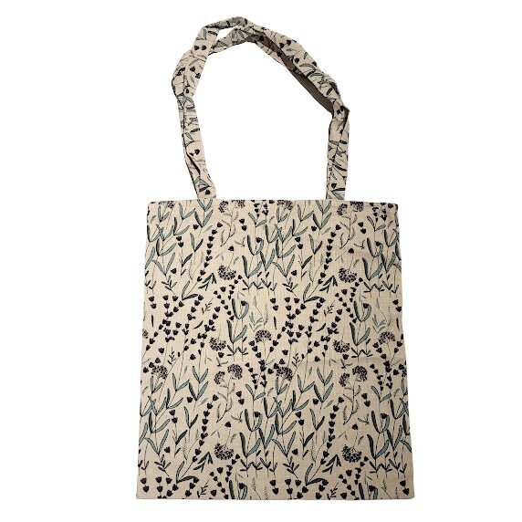 Iepirkuma maisiņš ar apdruku Lavanda