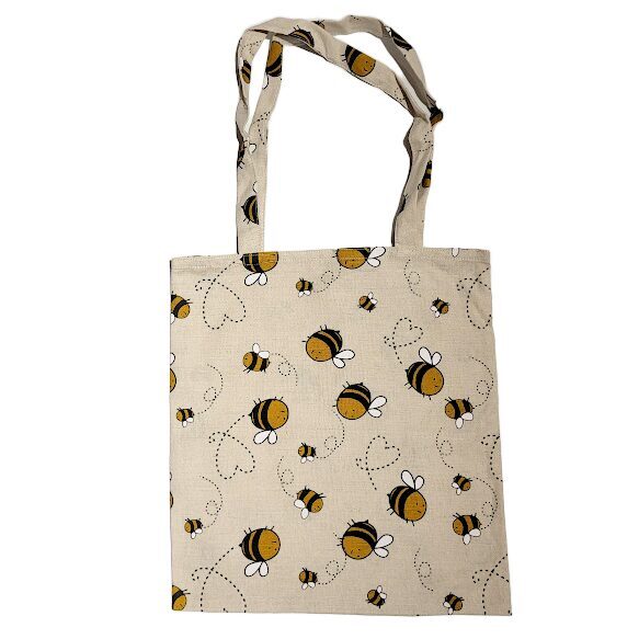 Iepirkuma maisiņš ar apdruku Bites