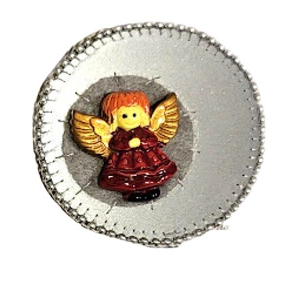 Reflective Angel Brooch (5 cm)