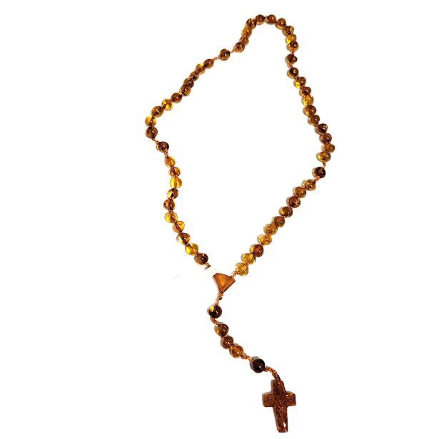 Natural Baltic Amber Rosary
