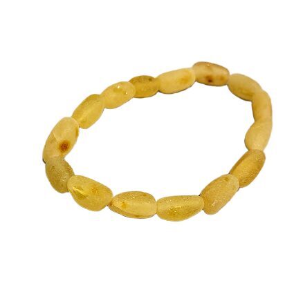 Amber Bracelet - "Milk Drops" 
