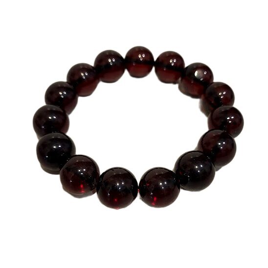 Amber Bracelet - "Amber Ruby" 