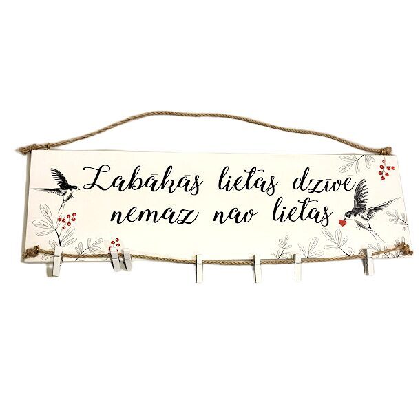 Dēlis ar knaģiem "Labākās lietas dzīvē"