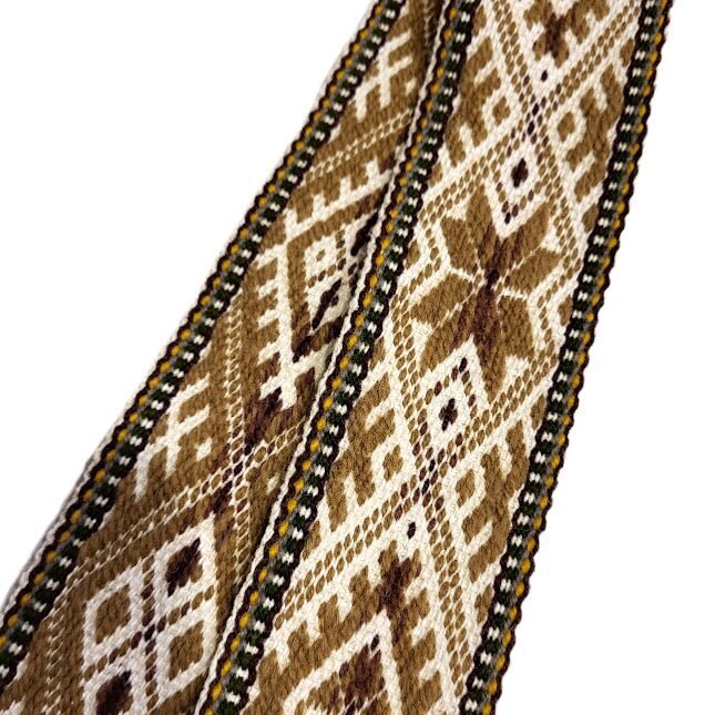 Grand Handmade Woolen Sash "Pattern of Wisdom"