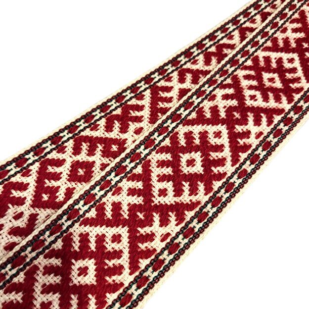 Woven Woolen Belt "Ancestral Strength" (2m)