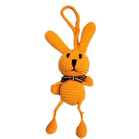 Handmade Bunny with Latvian Flag Ribbon 554402  