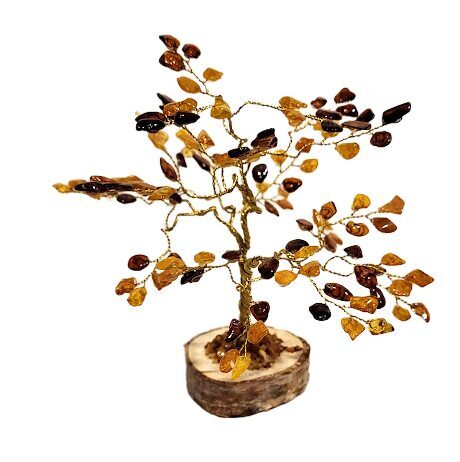 Lielais dzintara laimes un naudas koks "Labklājība" (17 cm) 674505 