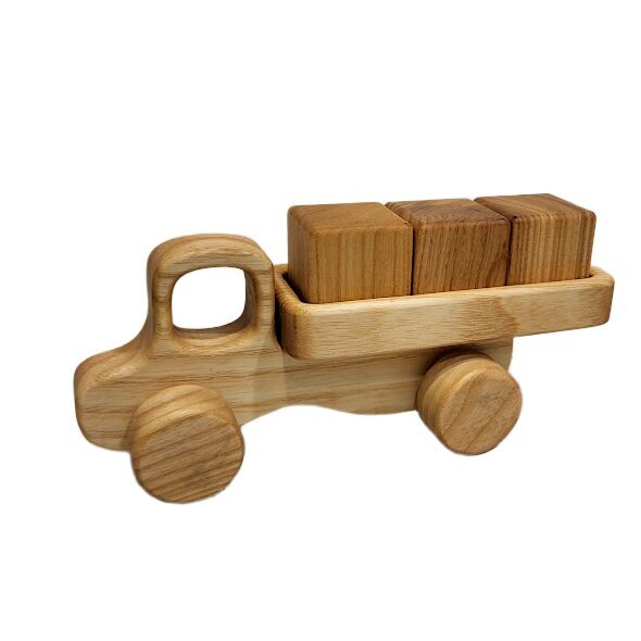 Koka mašīna "Auto ar kravu" -  3 kluči