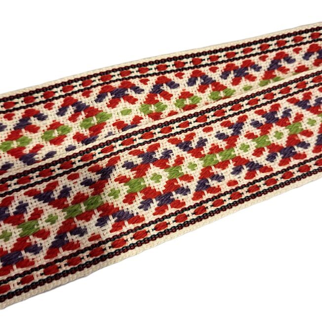 Woven wool belt "Laima's Wish" (3m) 