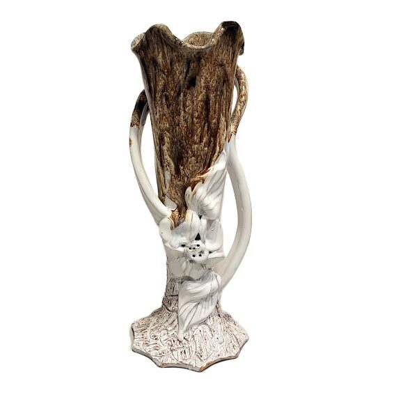 Exclusive ceramic design vase "Flower Magic" (Handmade) - 27 cm 