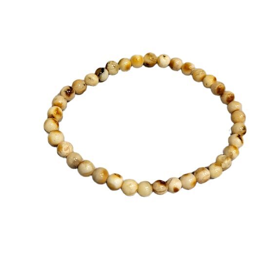 Exclusive Baltic Royal Milky Amber Bracelet "Royal Glow" – 1211501 