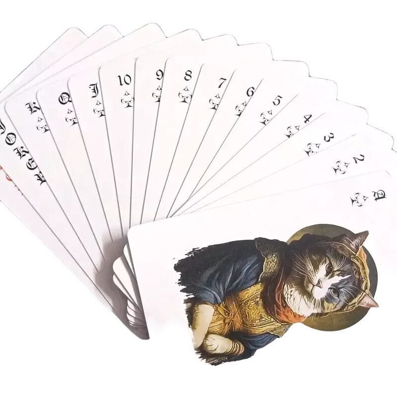 Pokera kārtis Kaķi 053606