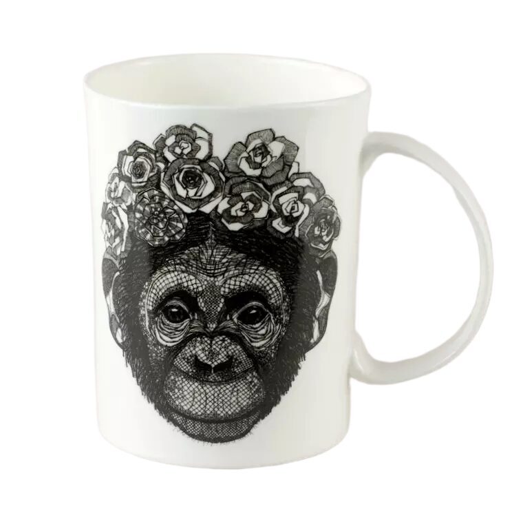 Porcelāna krūze "Pērtiķis" 