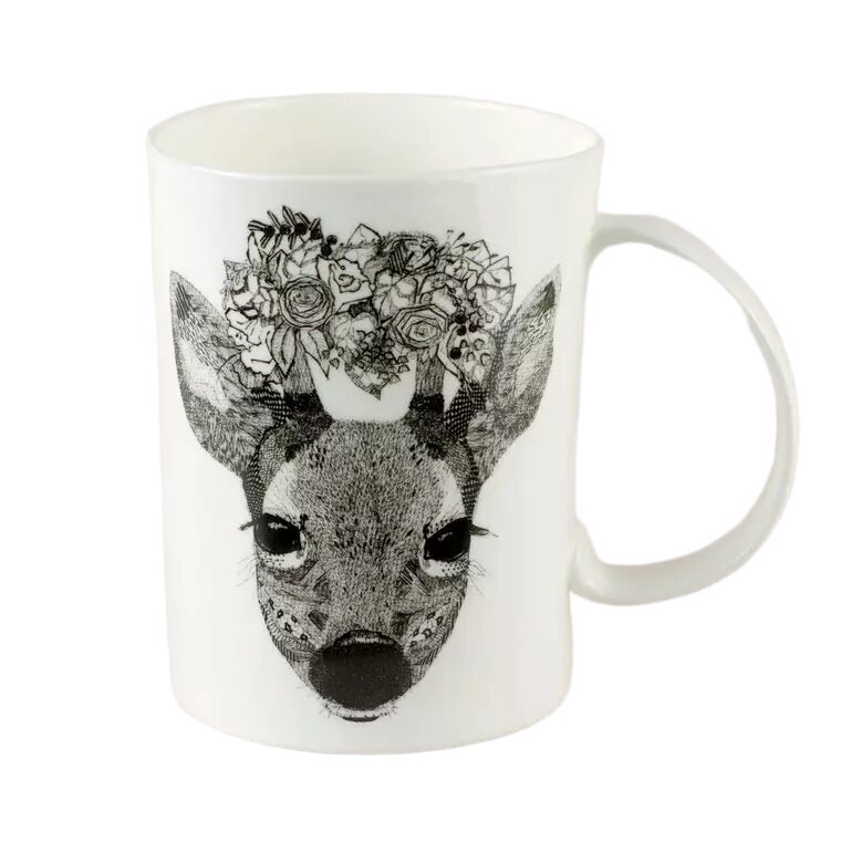 Porcelāna krūze "Stirna" 