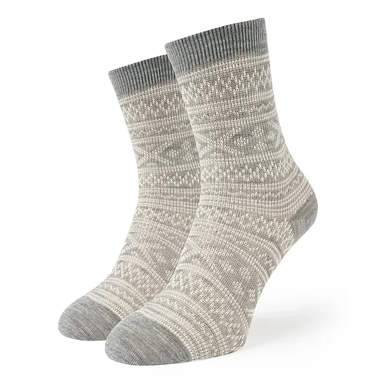 Latviskās dizaina merino zeķes - Folk Merino (35-38 un 39-41) 