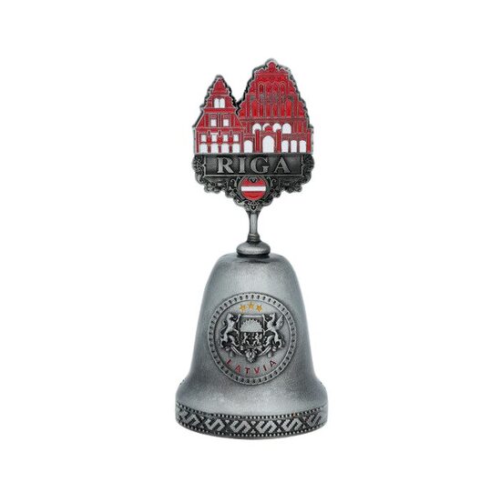 Metal Souvenir Bell "House of the Blackheads" 1501502 