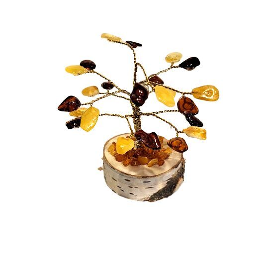 Dzintara laimes un naudas koks (9 cm) 6733002 