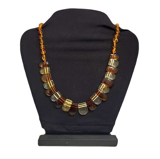 Dzintara krelles Kleopatra 1202701