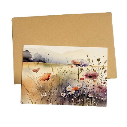 Greeting card with envelope 059102