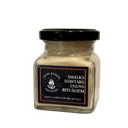 Dzintara puteklis (Smalks dzintars - pūderis) 120ml