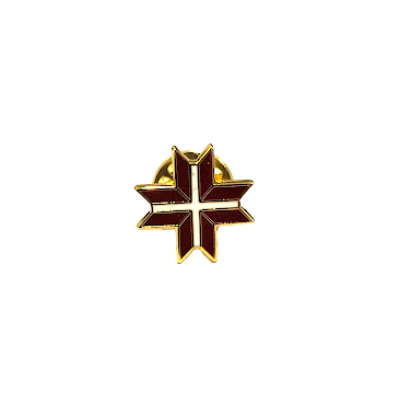 Badge Latvian flag - Auseklis