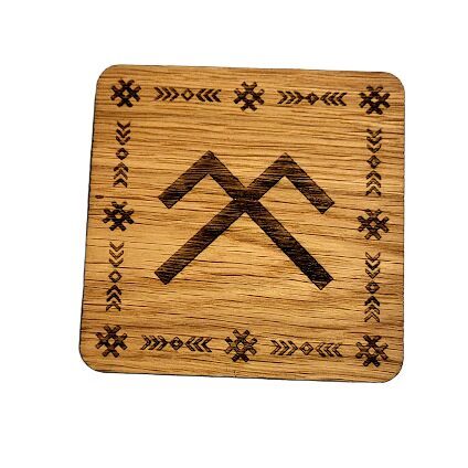 Wooden cup tray