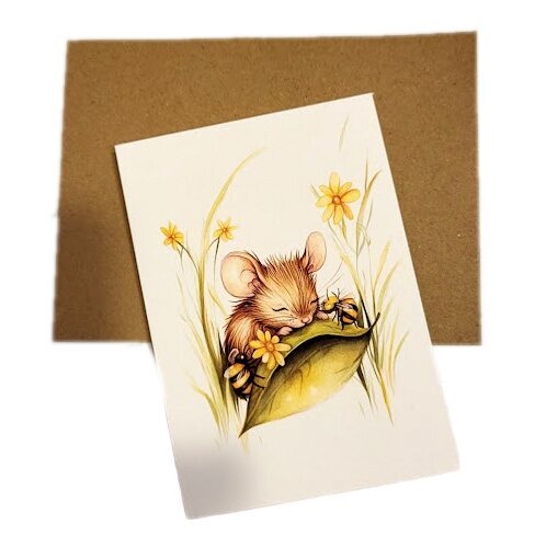 Apsveikumu kartiņa ar aploksni 059128