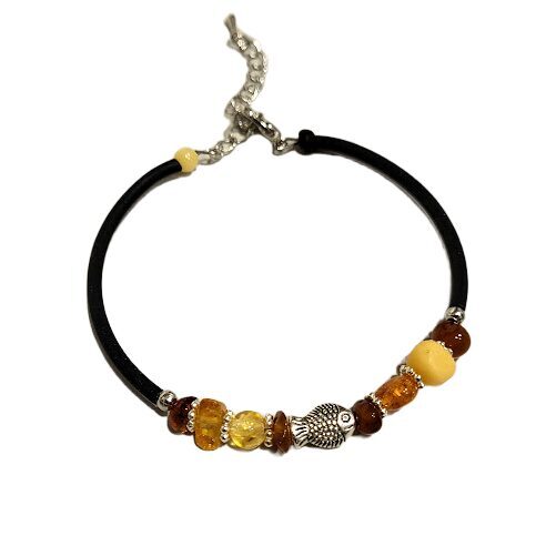 Amber bracelet Fish 1200207