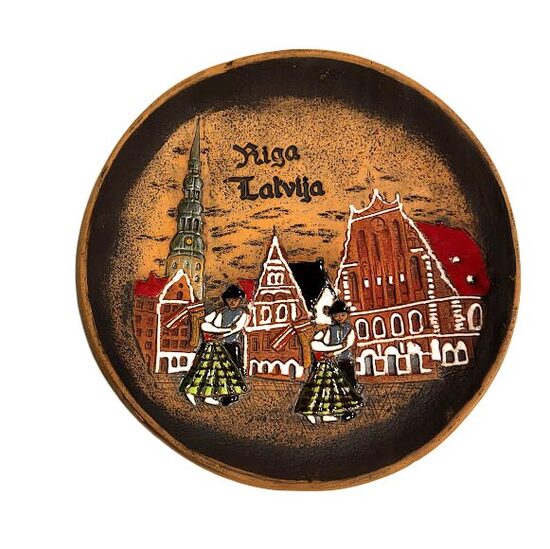 Dekoratīvais šķīvis Rīga 541401