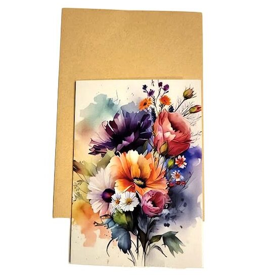 Apsveikumu kartiņa ar aploksni 059132