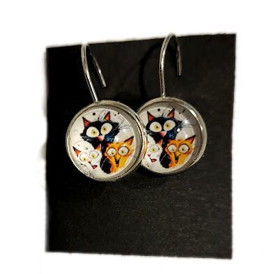  Auskari no kolekcijas "Kaķi" 0111105