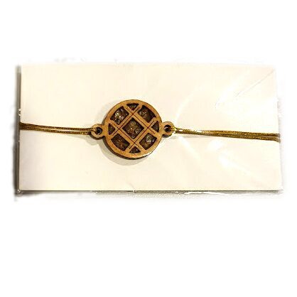 Bracelet with amber "Signs" 676307