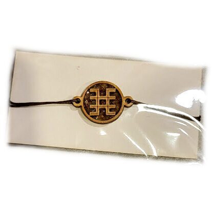 Bracelet with amber "Signs" 676302