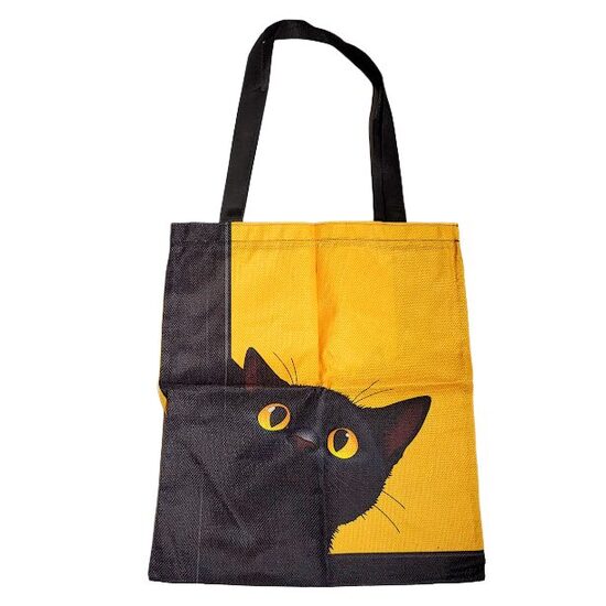 Maisiņš iepirkumiem no kolekcijas Kaķi mākslā 056711