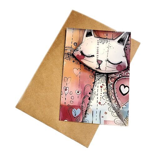 Apsveikumu kartiņa ar aploksni 0517026