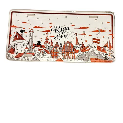 Car plate Riga 1545902
