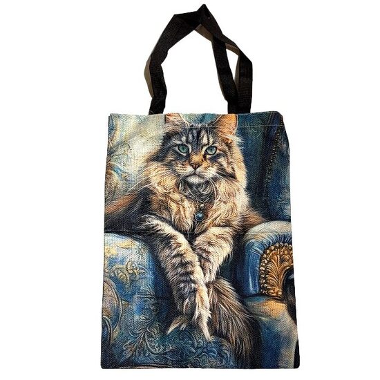 Maisiņš iepirkumiem no kolekcijas Kaķi mākslā 050723