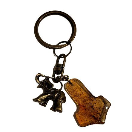 Брелок с янтарём 676620