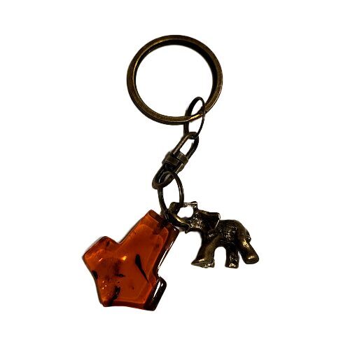 Брелок с янтарём 676621