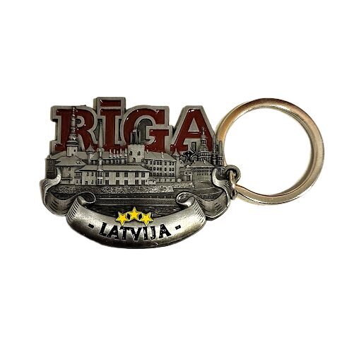 Metal key ring Riga 1546501