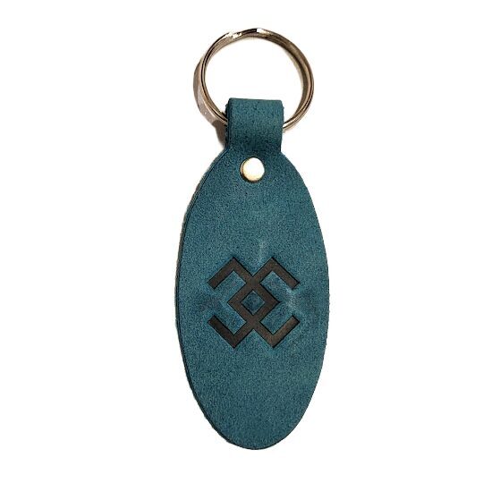 Ādas atslēgu piekariņš Mēness zīme 430244