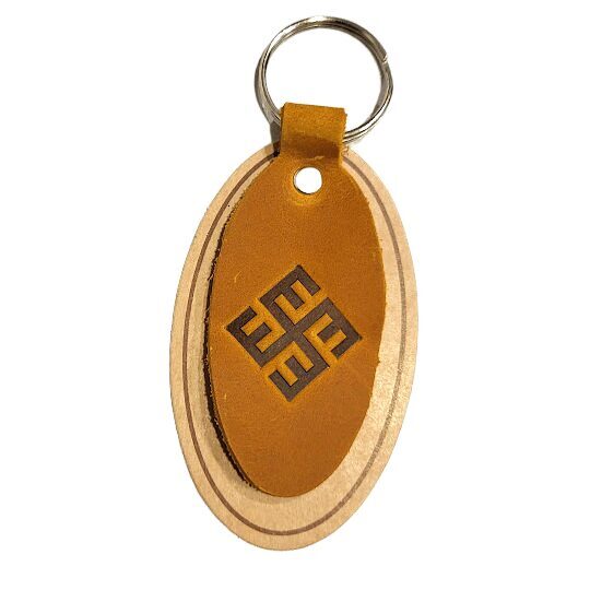 Ādas atslēgu piekariņš Ugunskrusts 430114