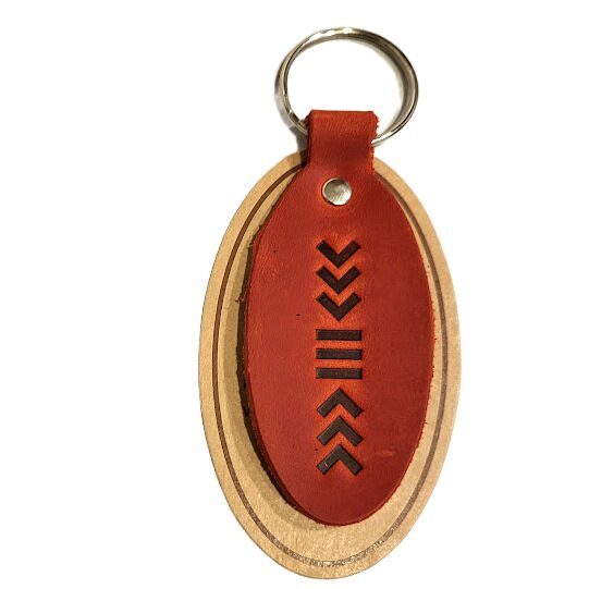 Ādas atslēgu piekariņš Laimas slotiņa 430116