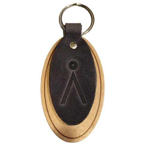 Ādas atslēgu piekariņš Dieva zīme 430123