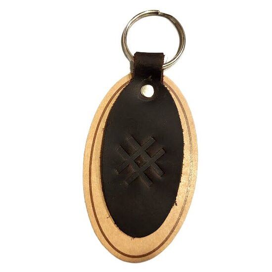 Ādas atslēgu piekariņš  AKAS zīme 430135