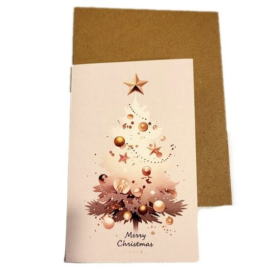 Kartiņa ar aploksni Ziemassvētkiem 0519821