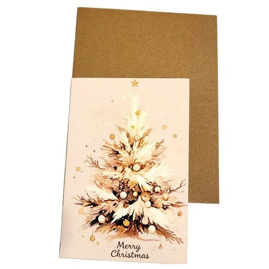 Kartiņa ar aploksni Ziemassvētkiem 0519820