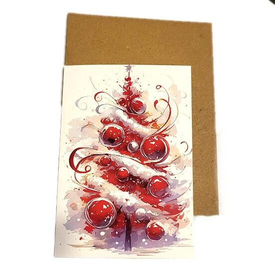 Kartiņa ar aploksni Ziemassvētkiem 0519813