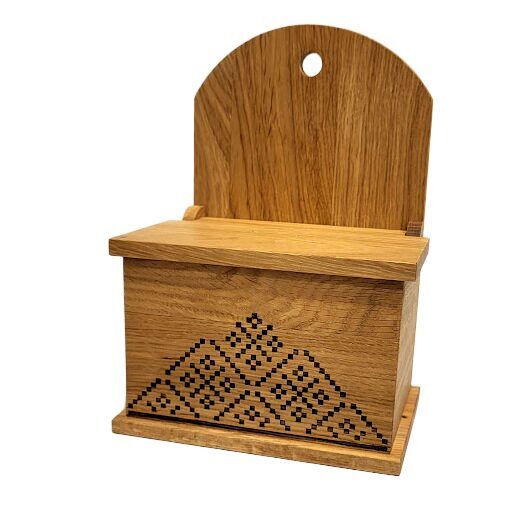 Koka sālstrauks  - ozols ar apdruku 1290306 (kvadrāts)